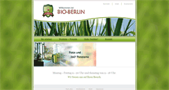Desktop Screenshot of bio-berlin.com