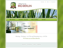 Tablet Screenshot of bio-berlin.com